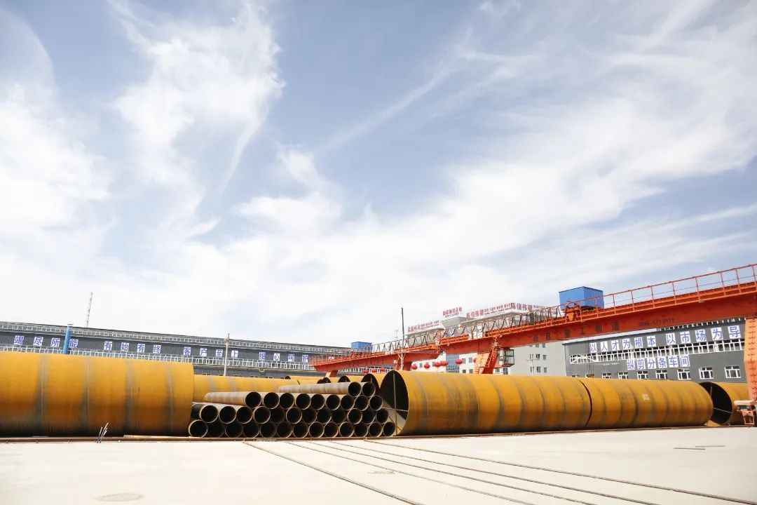 新疆热浸涂塑钢管公司 十二师首家钢管基地正式投产