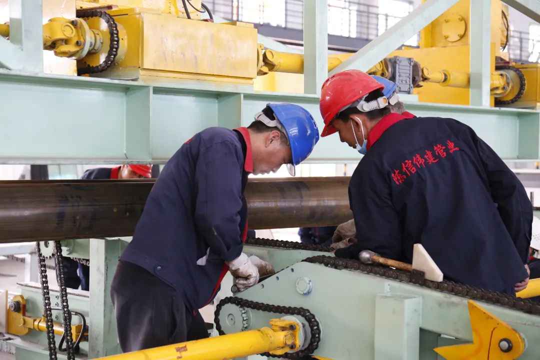 新疆热浸涂塑钢管厂：十二师首家钢管基地正式投产